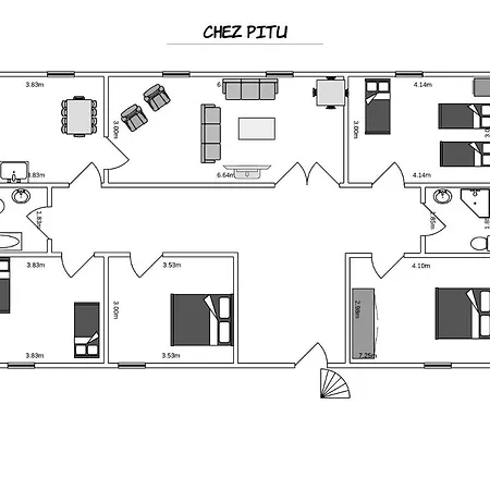 Εξοχικό σπίτι Chez Pitu